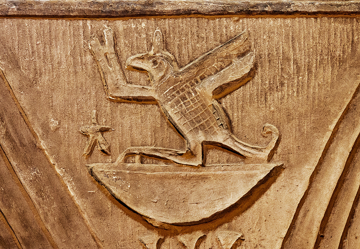 Bird Hieroglyphic Detail
